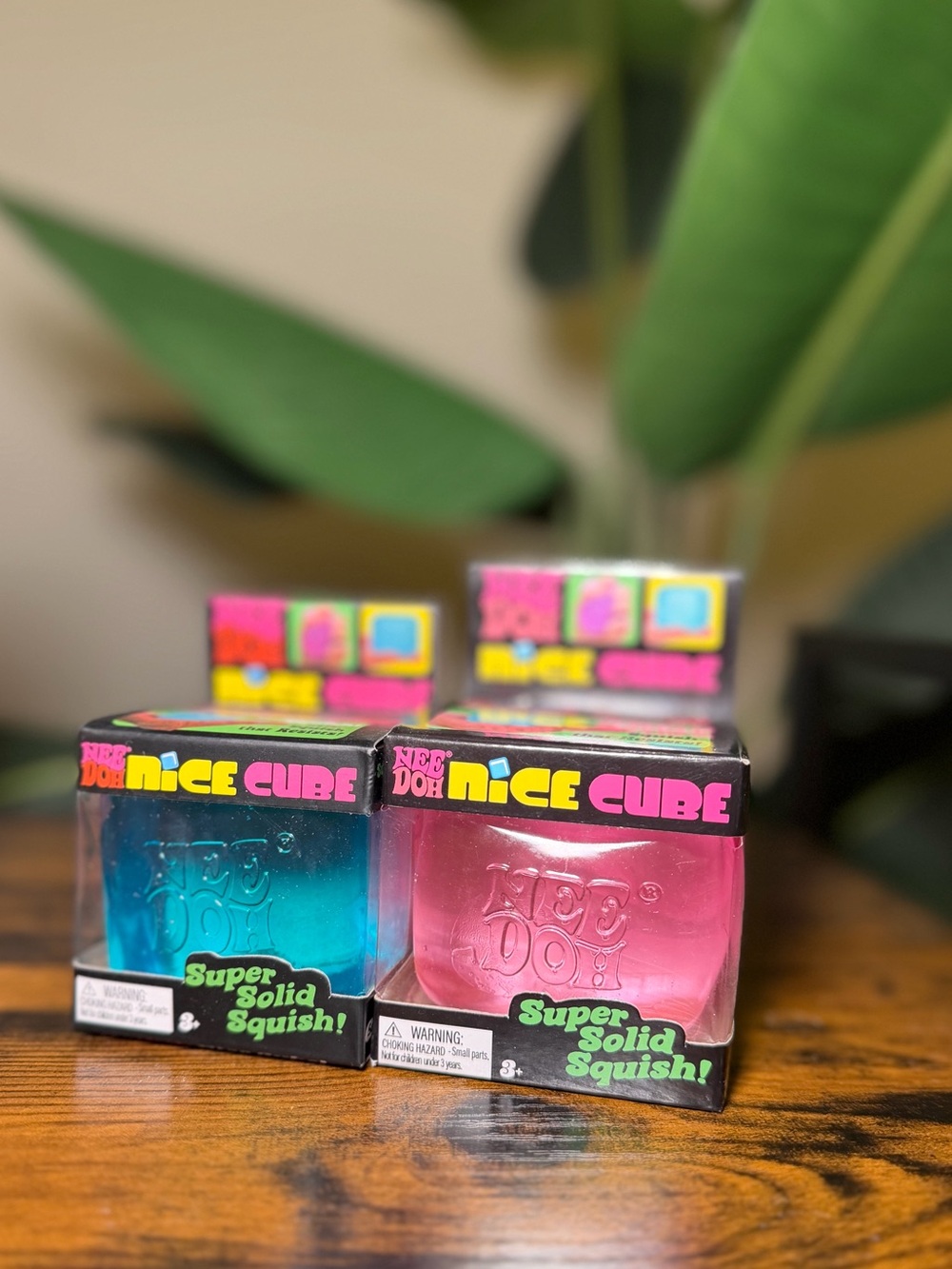 NeeDoh Nice Cube Pink & Blue